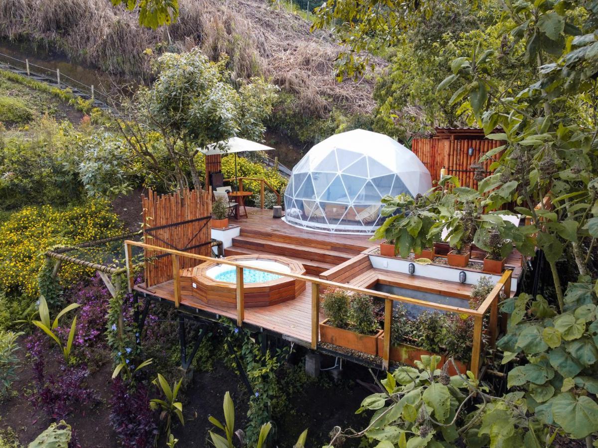 Nazca Glamping Hotell Villamaría Eksteriør bilde
