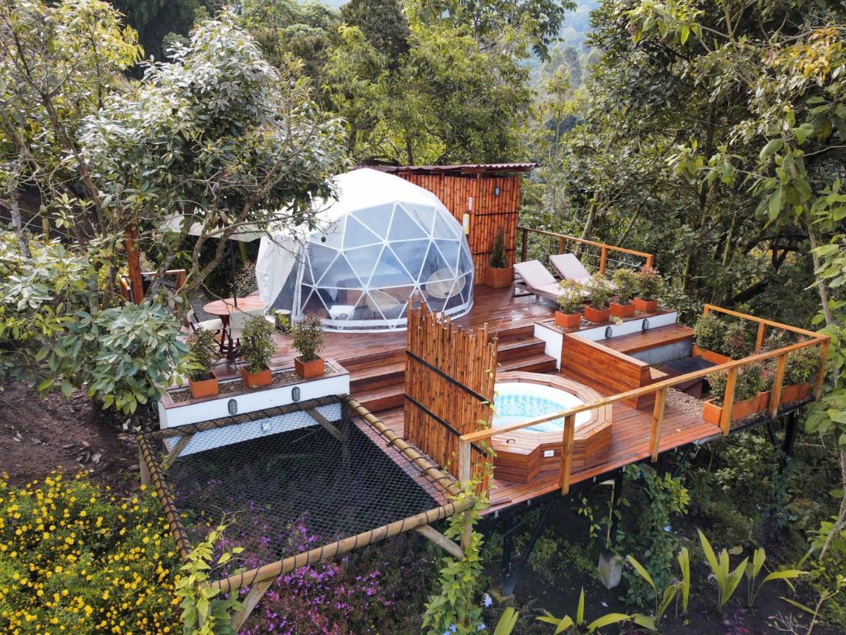 Nazca Glamping Hotell Villamaría Eksteriør bilde