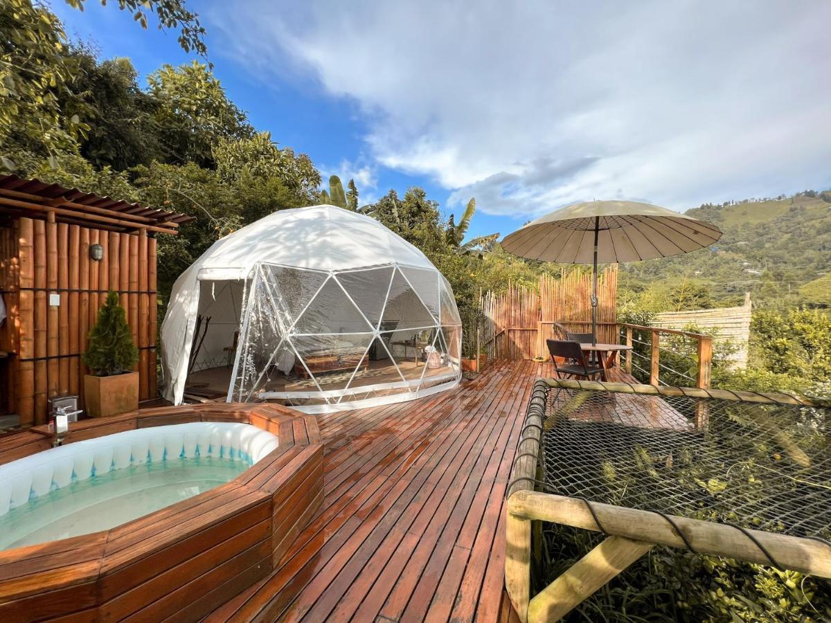 Nazca Glamping Hotell Villamaría Eksteriør bilde